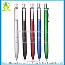 Cheap price plastic logo pen with good quality